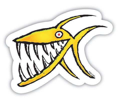 Piranha Sticker 2"