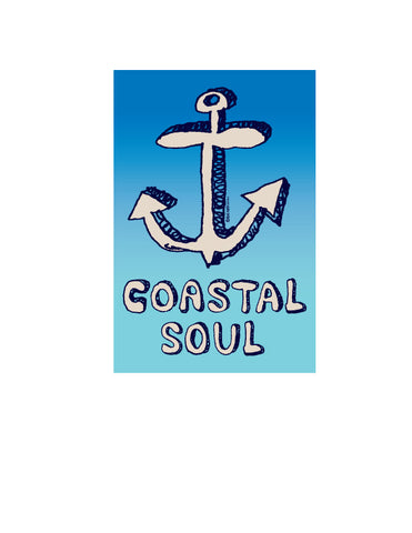 Coastal Soul Sailboat Sticker